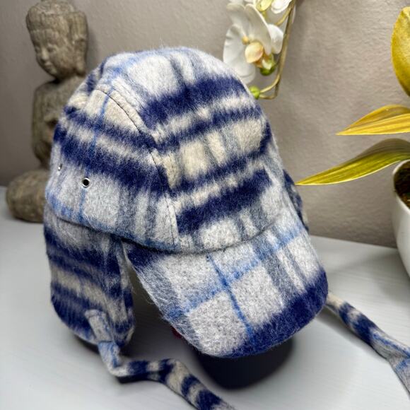 Free People hat plaid trapper hat fall winter boho cozy - Picture 4 of 12